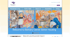 Desktop Screenshot of bethanycenter.org